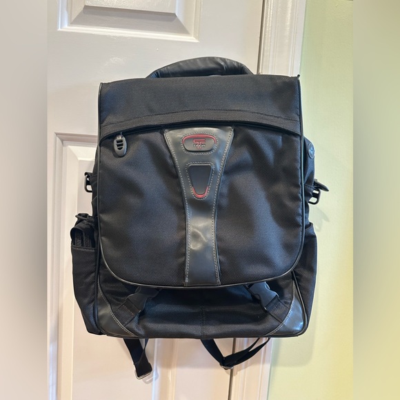 tumi backpack messenger bag - Alpha Brief Pack - Men's and Women's Work and Travel Laptop with Padded Adjustable Strap - Fits Up to 15" Screen The Surveillance Backpack Laptop Backpack Messenger Bag Tumi